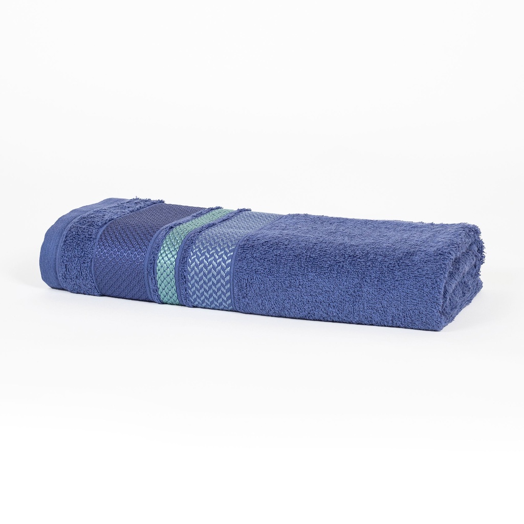 Toalha de Rosto Texture Azul Denin