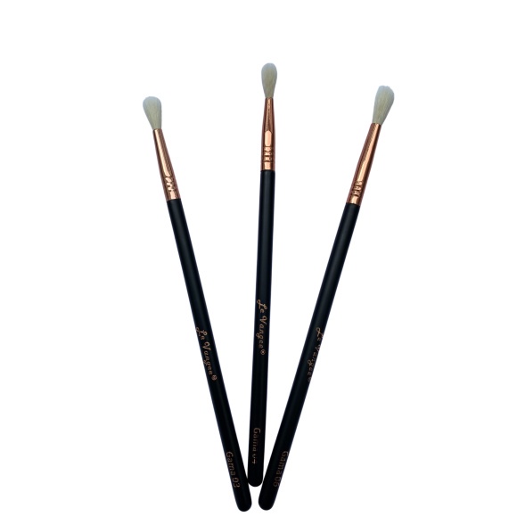 Kit 3 pinceis esfumar Gama ( 3, 4, 6 ) Le Vangee ref 20346