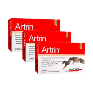 Combo 3 Artrin Brouwer C/30 Comprimidos Cada