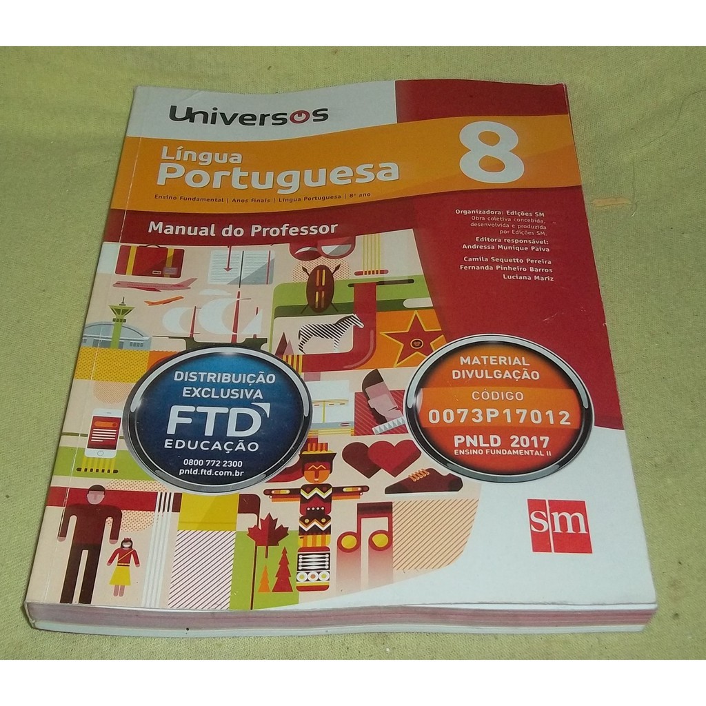 Livro Língua Portuguesa 8 - Manual do Professor - Ensino Fundamental ...