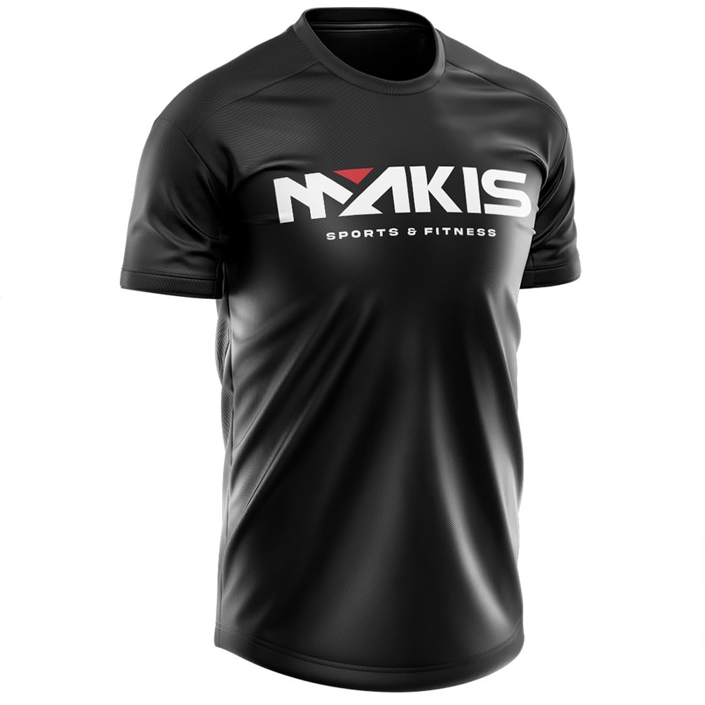 Camiseta De Treino Makis Sports Honda Black