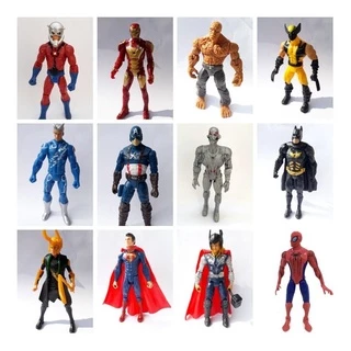 Bonecos Avengers Super Herois em Ação total tam 16cm a sua escolha
