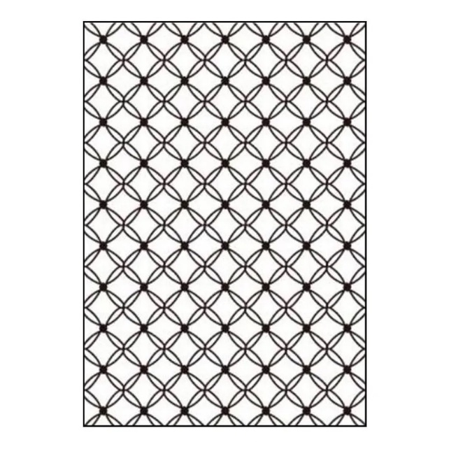 Placa De Textura Alto Relevo Embossing Folder Scrapbook/ Artesanato ...