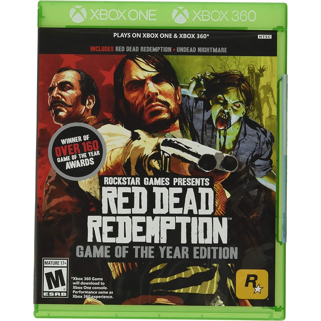 Jogo Red Dead Redemption Game Of The Year Edition Mídia Física lacrado Xbox 360 Xbox One