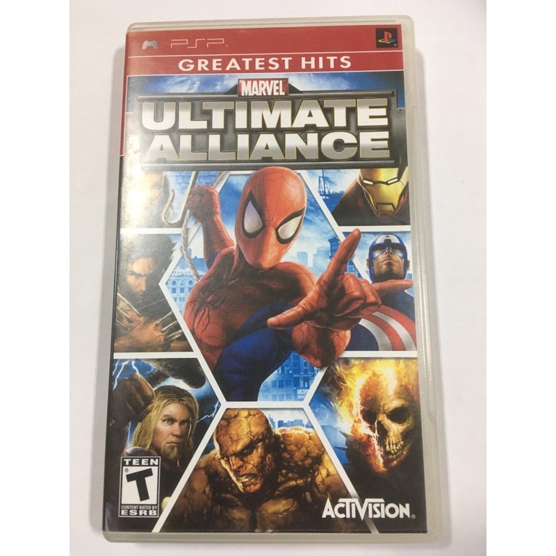 Marvel Ultimate Alliance PSP - Seminovo, Zilion Games e Acessórios