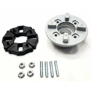 Flange Cubo + Bucha Coroa + Prisioneiros + Shineray Jet 50