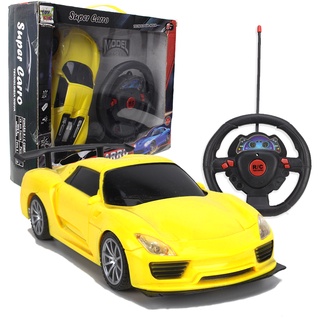 Carrinho de controle remoto esportivo Corrida NASCAR Rally Rallying  vermelho branco amarelo Novidade