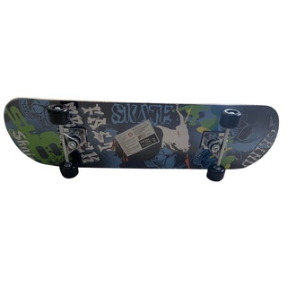 SKATE DE INICIAÇÃO - PRANCHA MADEIRA - 78cm - TOPGIM