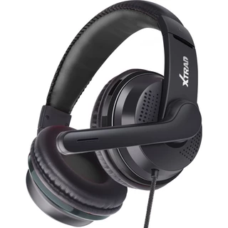 Headphone Fone de ouvido Gamer com Microfone para PC Notebook Celular PS4 entrada P3 LC-848 Marca XTRAD