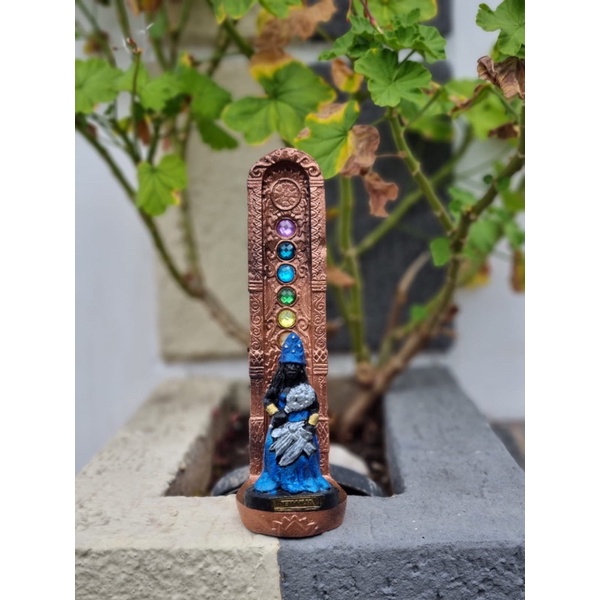 Porta Incenso Luxflair In Metallo Con Motivo Floreale | 22x4,5 Cm Per Meditazione, Yoga E Relax - 3