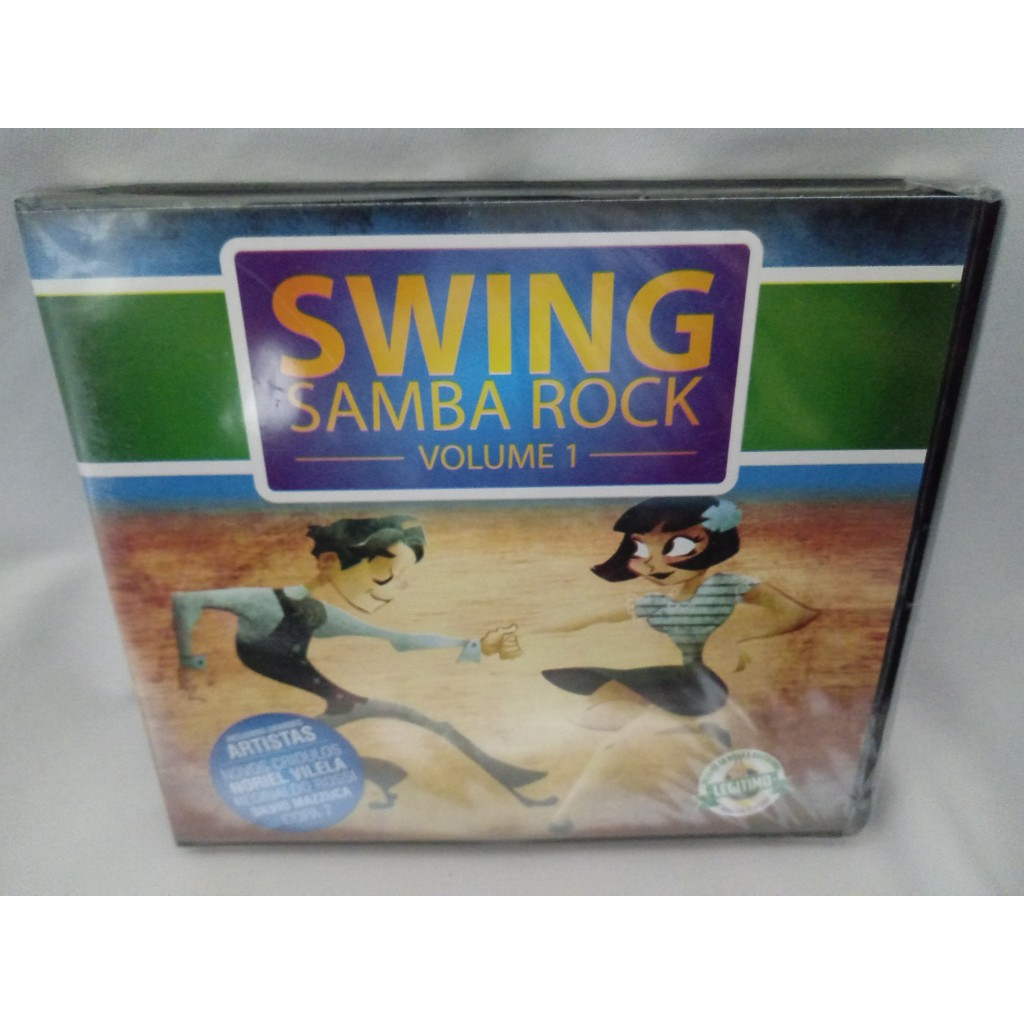 1 CD SWING SAMBA ROCK VOL.01 / NOSTALGIA MELODIAS - SAMBA ROCK