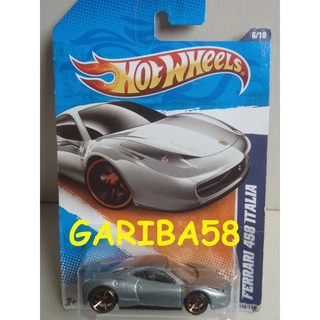 Hot Wheels Ferrari 458 Italia 2011 Faster Than Ever Gariba58