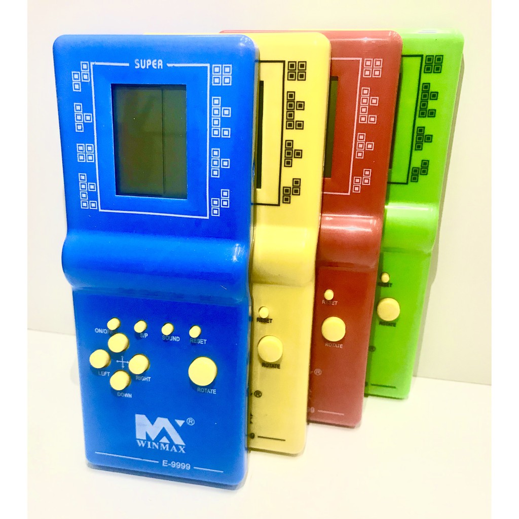 Console Mini Game Antigo Retro Tetris 9999 Jogos Corrida em Promoção na  Americanas