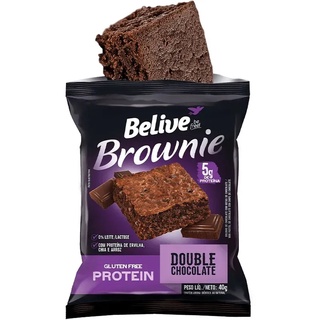 Kit 2x Brownie Protein Double Chocolate 10x40g