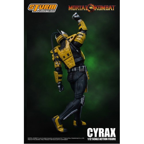 ストームコレクティブルズ　Mortal Kombat Cyrax Storm Collectibles 1/12 Cyrax Mortal Kombat Oficial | Parcelamento