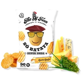 Salgadinhos Só Batata Quatro Queijos - The Oz Farm