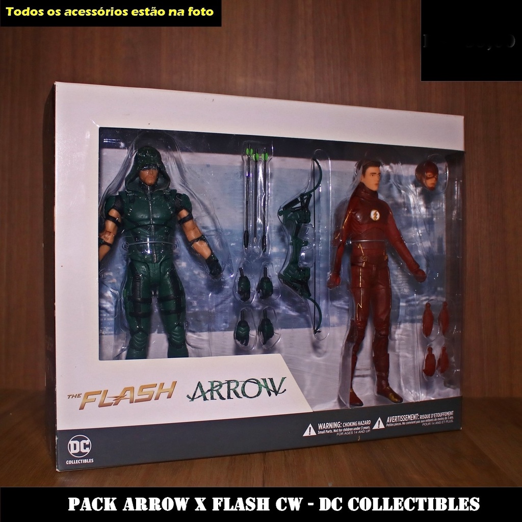 Dc collectibles flash and arrow 2 pack new arrivals