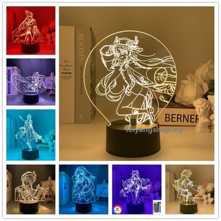 Red Dead Redemptions 2 Game Figure LED RGB Night Light, Game Figure,  Decoração de Mesa, Colorido