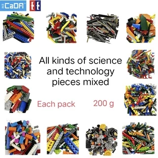 MOC Blocos de Construção Todos os Tipos de Peças de Tecnologia Acessórios de Partículas Pequenas Mistas 9686 Montado Ed