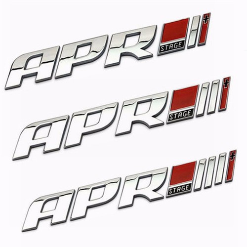 Emblema Apr Stage 1 2 3 Volkswagen Golf Gti Mk7 Jetta Audi