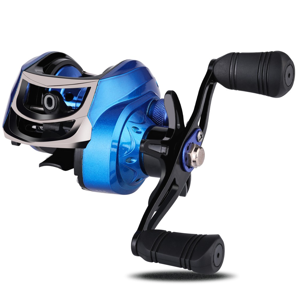 Baitcasting Reel 7.2:1 High Speed Anti-corrosion Aluminum Spool