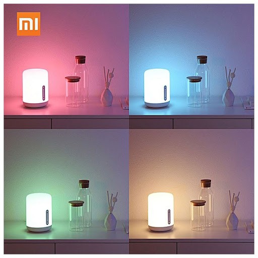 Abajur Xiaomi Mi Luminária Inteligente Bedside Lamp 2 Alexa