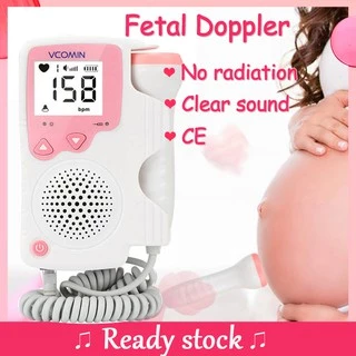 Doppler de Bolso para Grávidas Ouvirem o Coração do Bebê / Sem Radiação / Estetoscópio