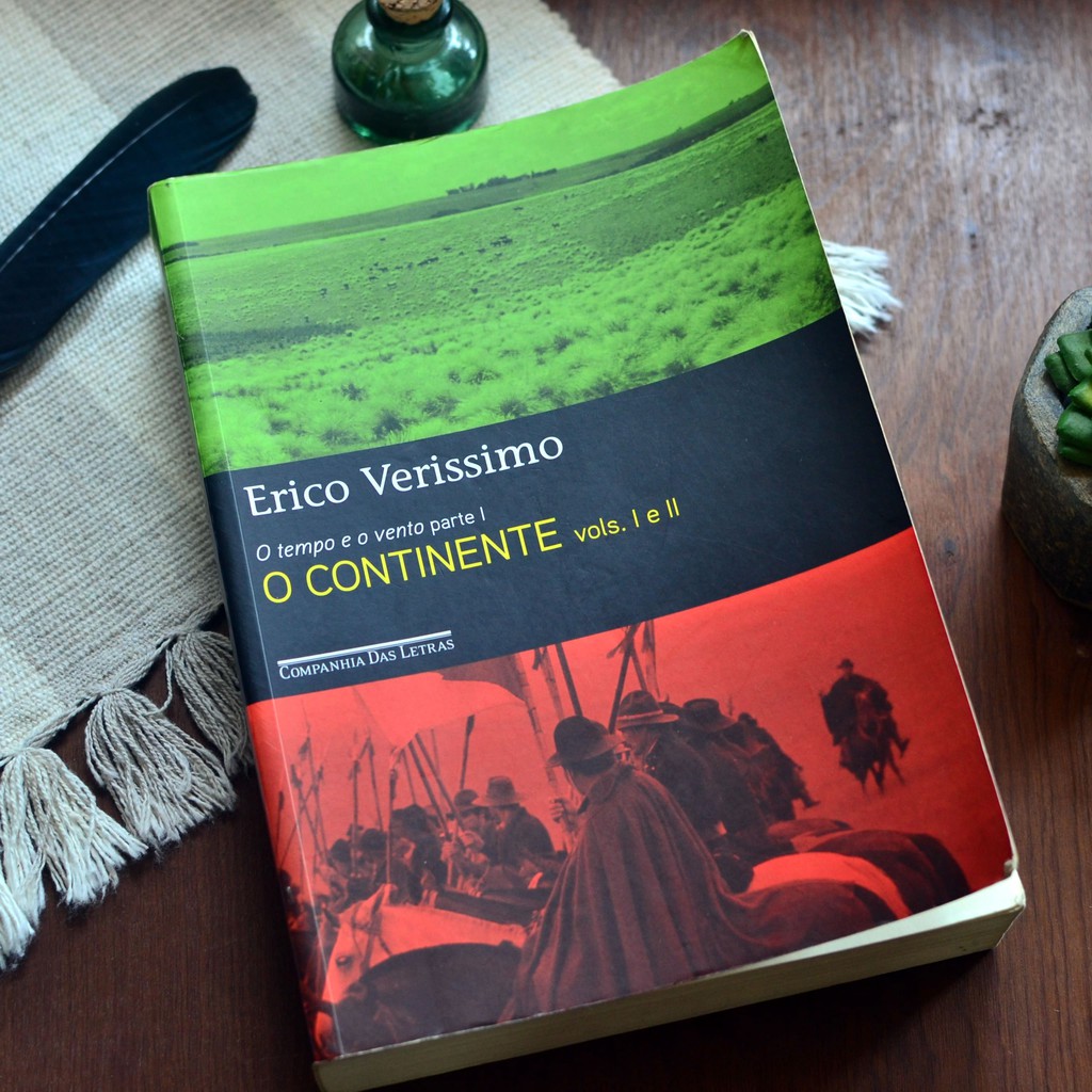 Livro: O Continente vols. I e II (Erico Verissimo) - O Tempo e o Vento ...