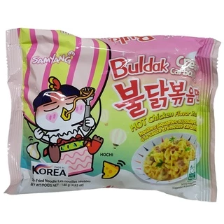 Macarrão coreano Hot Chicken Ramen Cream Carbonara, 140g