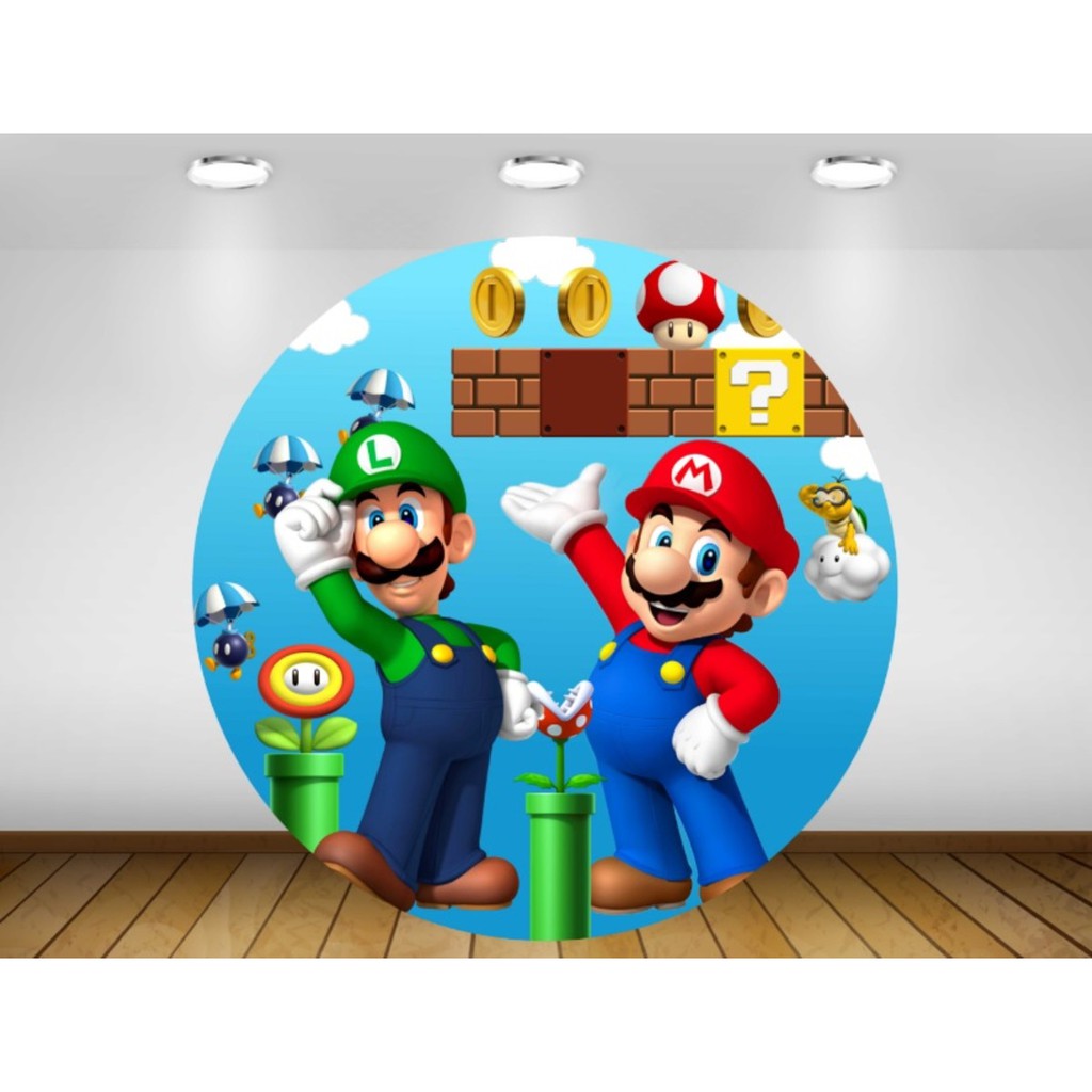 Painel Mario Bros  Super mario bros, Super mario, Jogo de dança