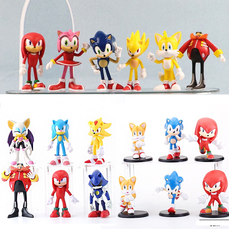 Toc Toc Brinquedos - BONECOS ARTICULADOS SONIC Com os Bonecos Articulados  dos personagens de Sonic, a ação dos videogames vai tomar conta de todas as  brincadeiras! As figuras possuem vários pontos de