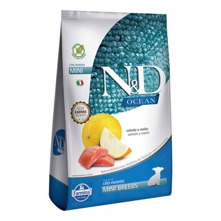 Ração Nd Ocean Caes Puppy Mini Salmão 800g