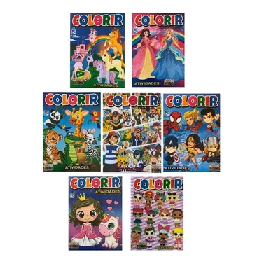 Revista para Colorir 10x14 - Naruto
