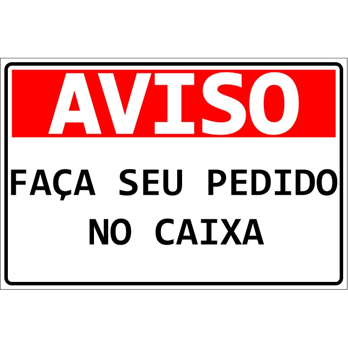 Faça seu pedido aqui!