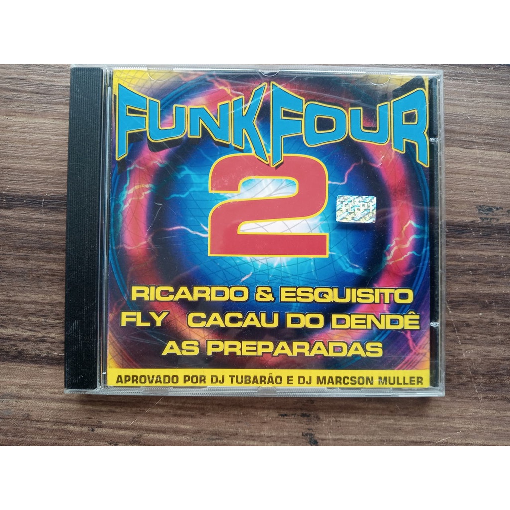 CD Funk Four 2 com Ricardo e Esquisito, Fly, Cacau do Dendê CD Funk Four 2 com Ricardo e Esquisito, Fly, Cacau do Dendê