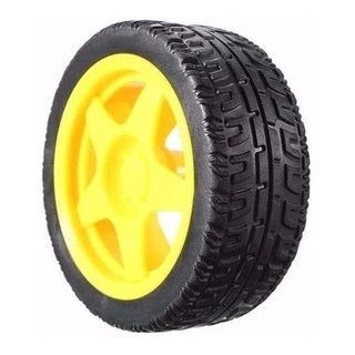 Roda Pneu Smart Car 2wd Chassi Carro Inteligente Arduino Pic