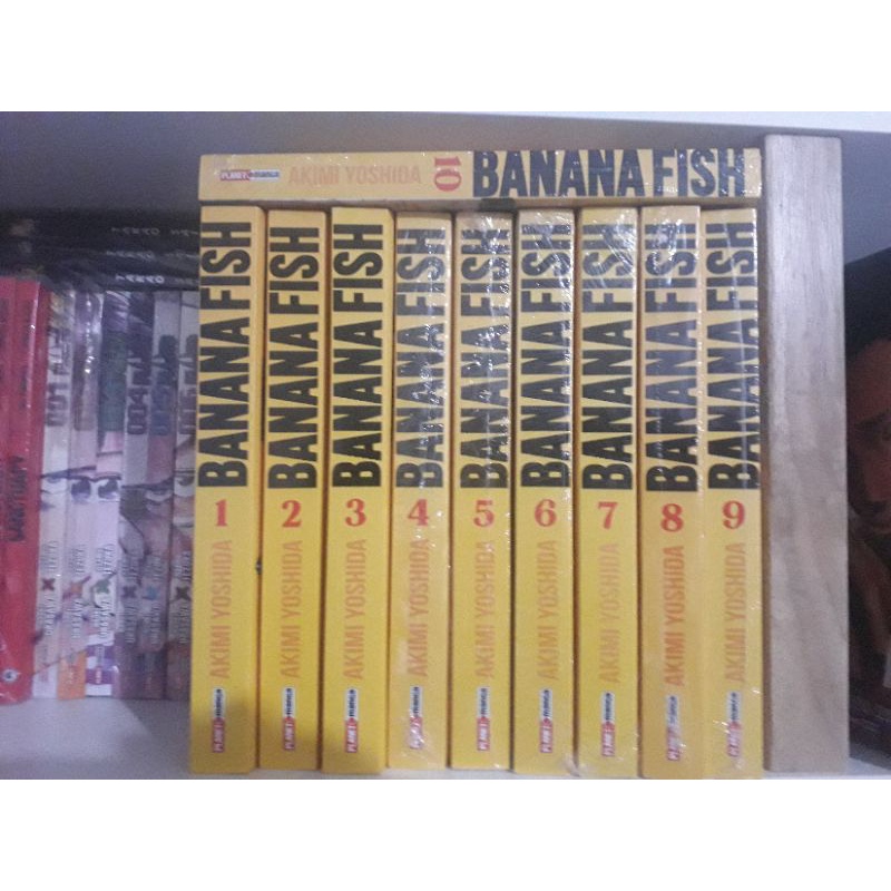 Mangá Banana Fish completo 10 volumes Panini | Shopee Brasil