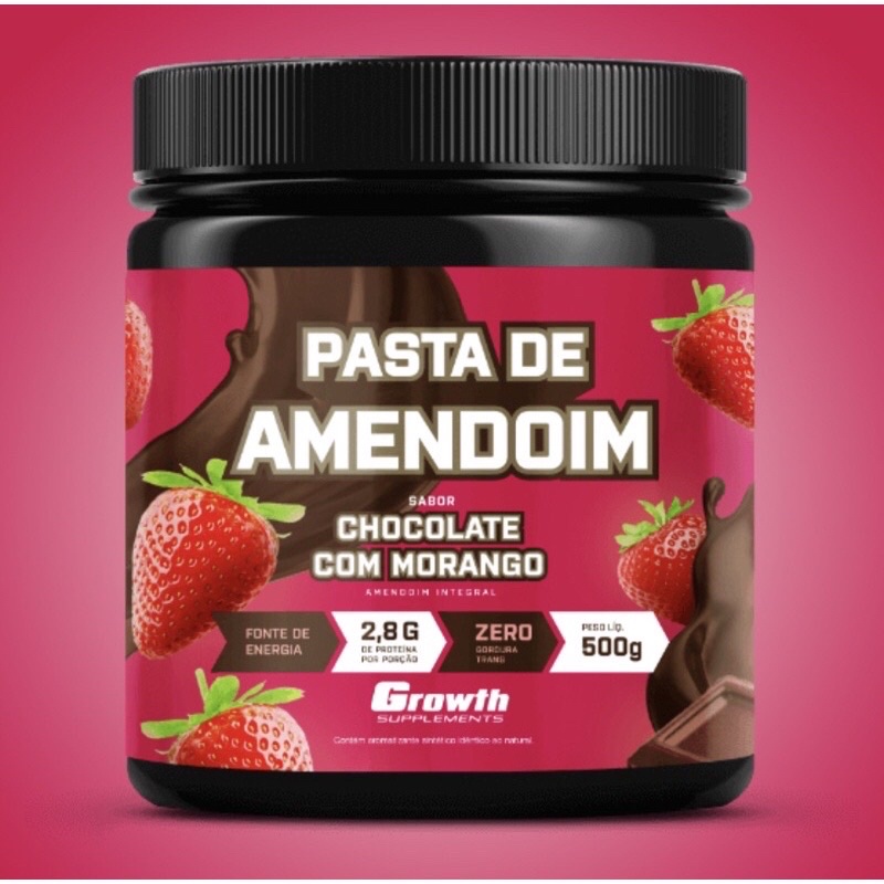 Pasta Amendoim Growth 500g Fonte Nutrientes Sabor Brigadeiro em Promoção na  Americanas