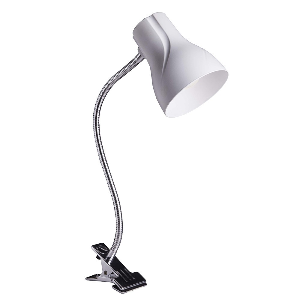 Luminária De Mesa Luz Direcionada Articulada Spiralle Presilha Garra Estudo Escritório Manicure