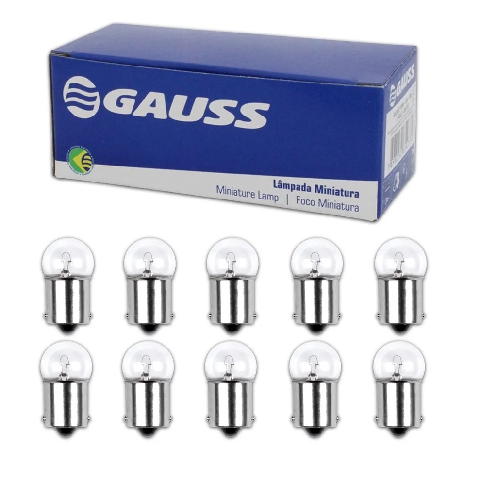 Lampada 67 R5W 24V 5W Ba15S 1 Polo caixa 10 Pcs | Shopee Brasil