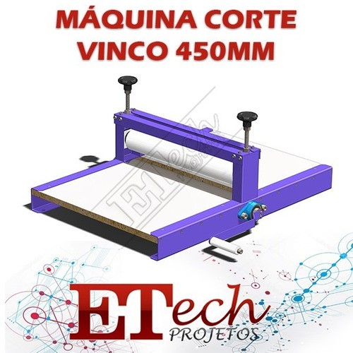 Apostila Projeto - Máquina De Corte E Vinco 45cm Ideal Forminhas Doces - Leia o anuncio ! *