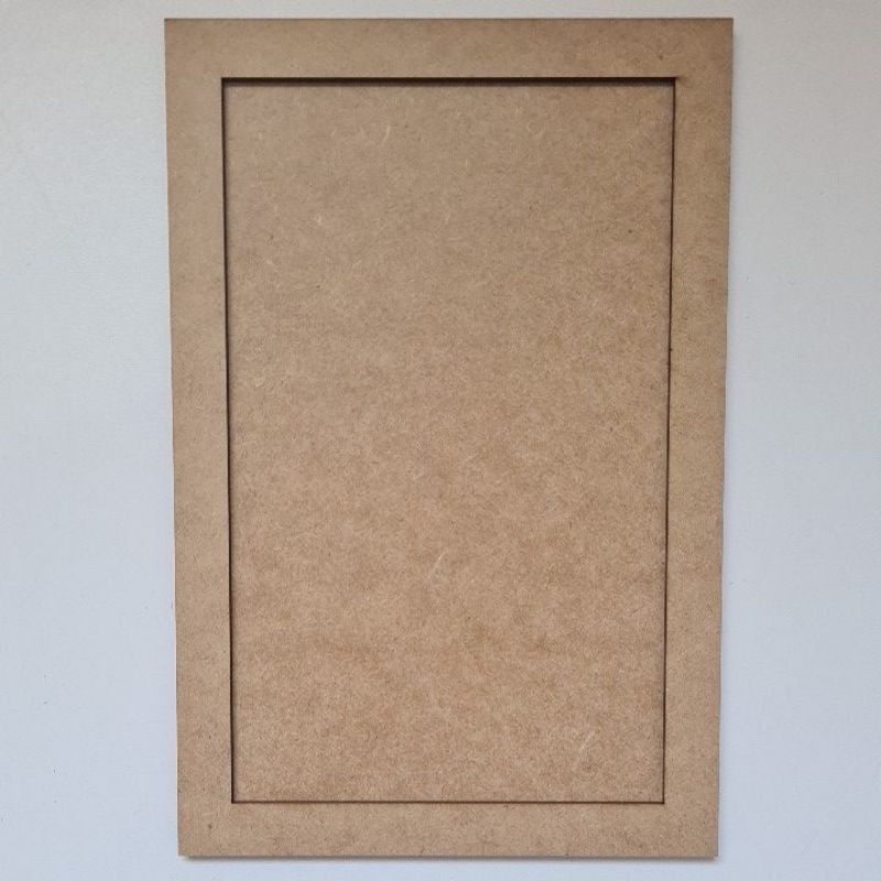 Quadro moldura 20x30 Mdf cru de 3mm