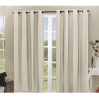 Cortina Blackout Para Quarto Sala Cozinha PVC Corta 100% Luz 2,80 Largura X 2,30 Altura Grande Cor Lisa Diversas Blecaute - Pronta entrega