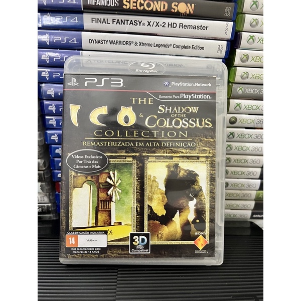 shadow of The colossus The ico 2 ps3 - Mídia física original