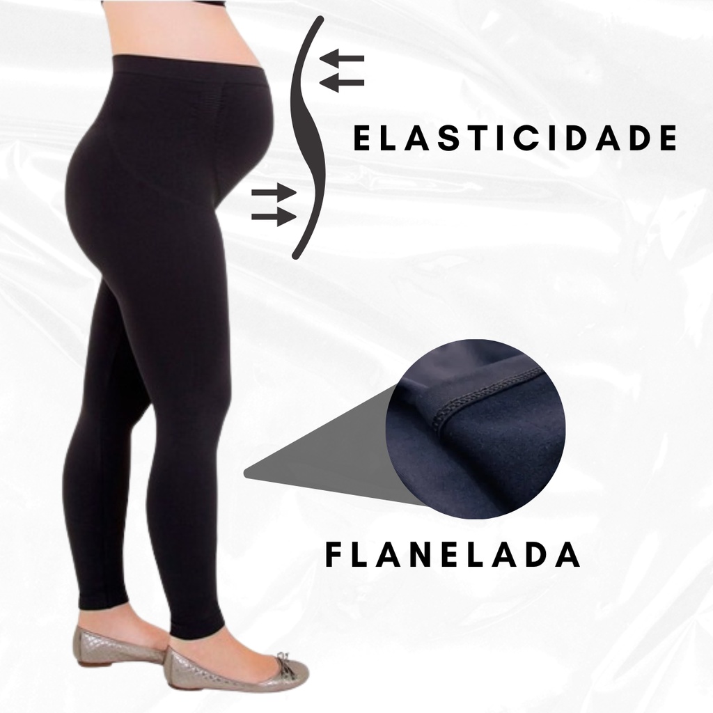 Legging gestante plus sales size