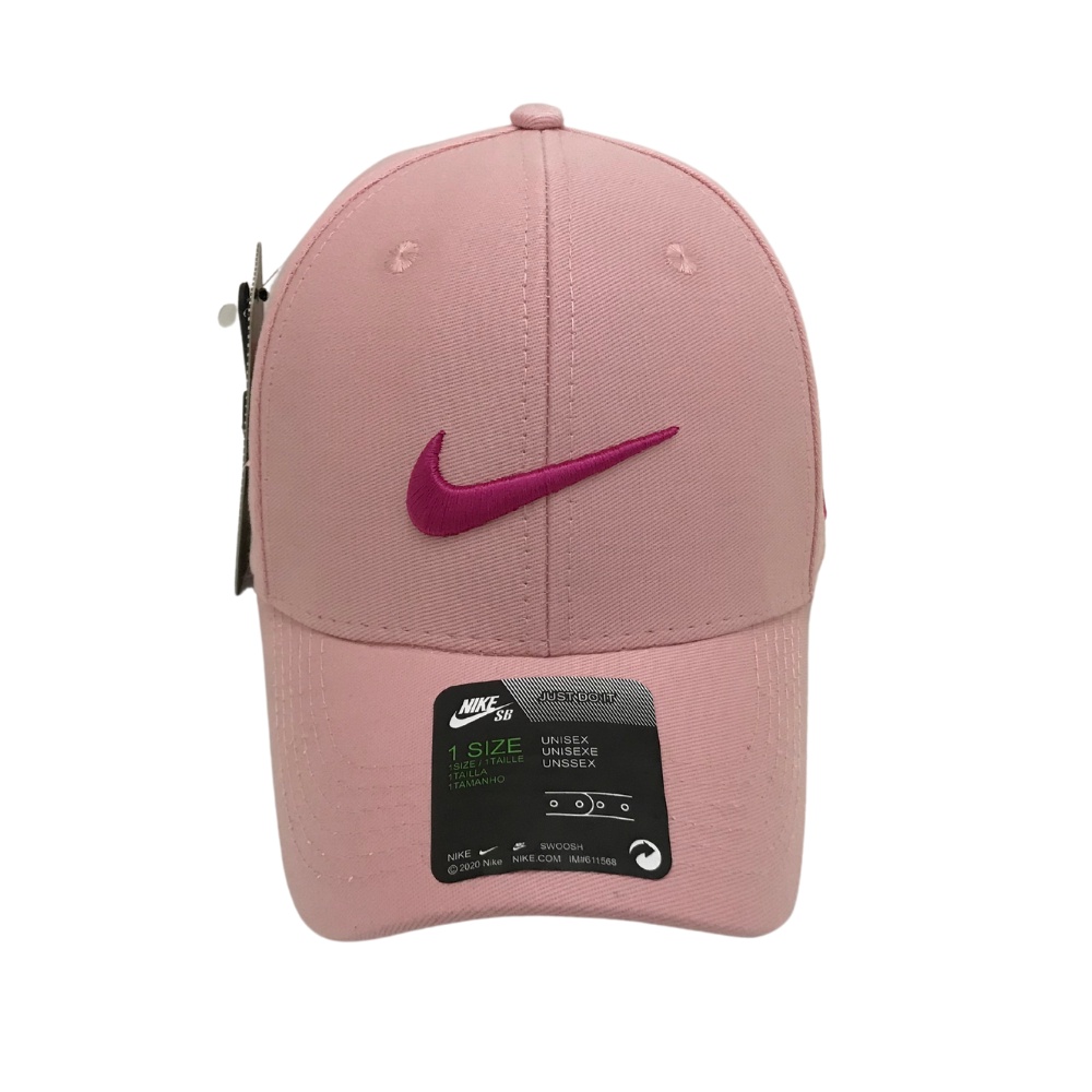 Bone Nike Rosa Aba Curva Justdoit | Shopee Brasil