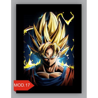 Quadros Decorativos Dragon Ball Z 21x31cm