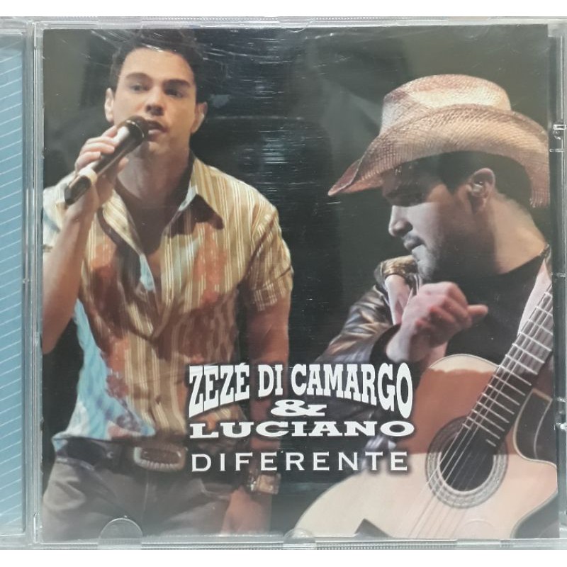 Cd Zezé di camargo e Luciano - Diferente ( 2006 ) | Shopee Brasil