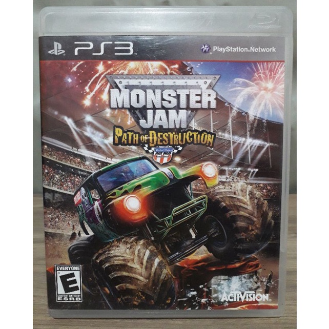 Jogo PS3 Monster Jam Path Of Destruction