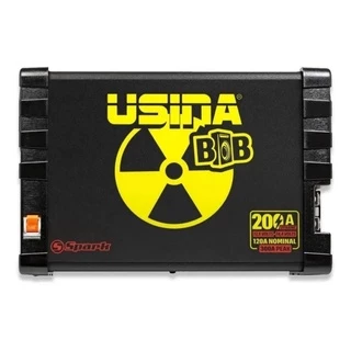 Fonte Usina 200 Amperes Bob Para Caixa Trio Bivolt 14,4v Carregador Bateria Som 12v